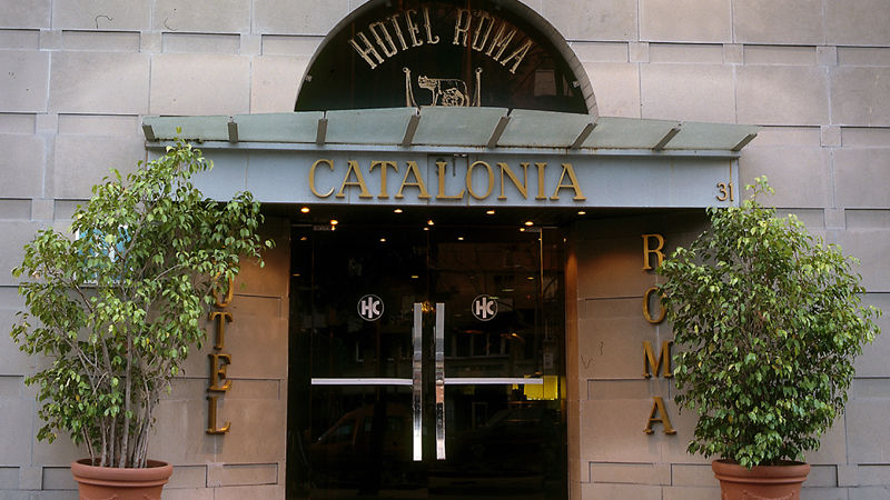 카탈로니아 로마 호텔 바르셀로나 외부 사진